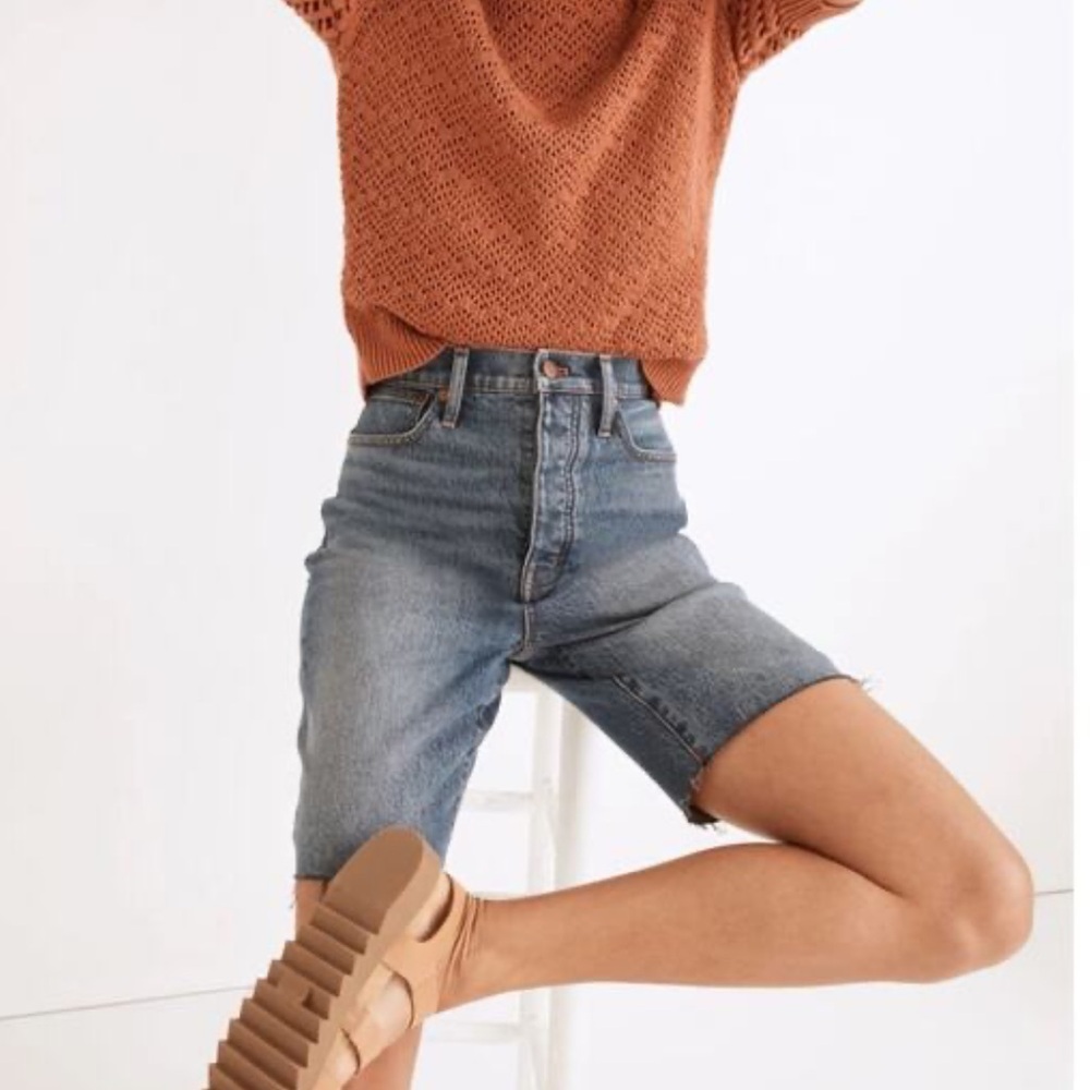 Madewell Blue Denim Shorts